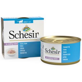 Корм Schesir Tuna Can влажный с тунцом в бульоне 85 гр