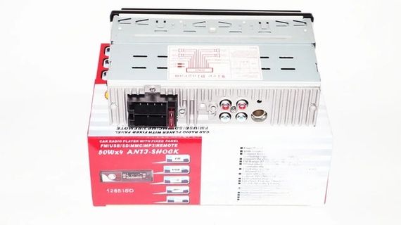 Автомагнитола с LED-индикаторный дисплей с анимацией с отображением диапазона, частоты, номера трека XPRO 1285 ISO MP3 FM USB microSD-карта черная (lp-90995_446) | Зображення 7