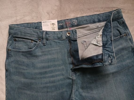 Чоловічі джинси marks & spencer р. 42/31 | Зображення 1