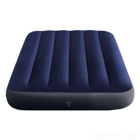 Надувной матрас Intex 64756 Classic Downy Airbed 191х76х25см | Зображення 1