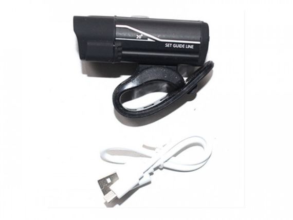 Фонарь велосипедный LED Cree XP-G2 USB Черная (DEN-017) | Зображення 3