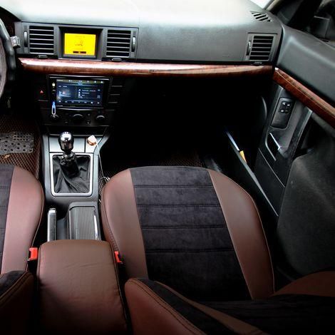 Чохли на сидіння з екошкіри та антари ВАЗ Kalina 1118 2004-2013 EMC-Elegant | Зображення 8