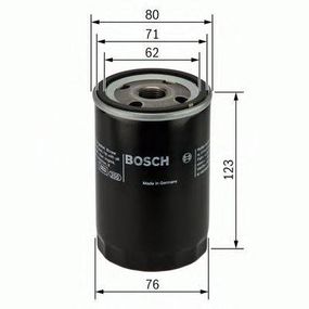Фільтр оливи BOSCH 0451103258 на JEEP LIBERTY (KJ)