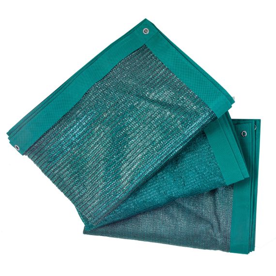 Сетка затеняющая   95% 6м*6м    усиленная с люверсами  затеняющая сетка для забора | Зображення 3