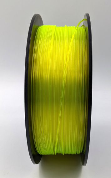 PETG-пластик MT Filament до 3D-принтера 1.75 мм 1 кг прозорий жовтий (3DMT-PETG1.75-01-TY) | Зображення 3