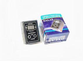 Цифровой электронный барьер 10А DALAS защита от перепадов напряжения