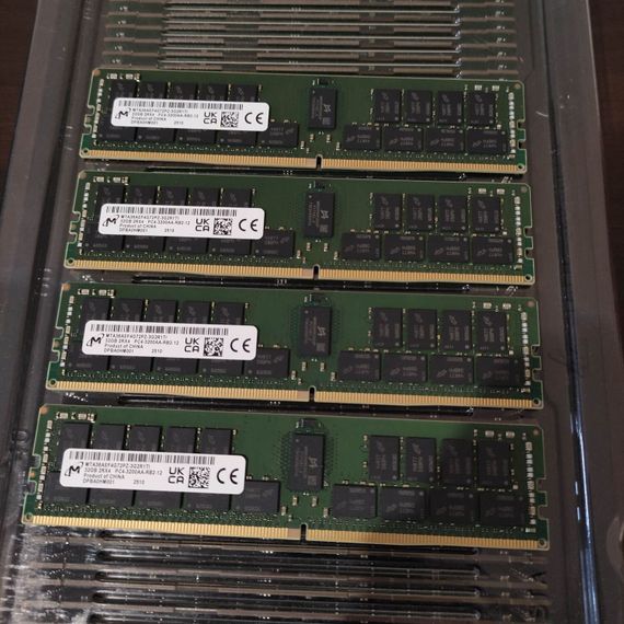 Комплект: серверна оперативна пам'ять Micron / 128 GB / DDR4 ECC / 3200 MHz | Зображення 1