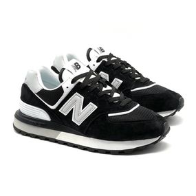 Кросівки демісезонні New Balance колір чорний/білий