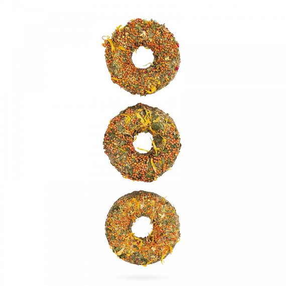 Ласощі Special One Пончики для декоративних гризунів петрушка чумиза календула 60 г | Зображення 1