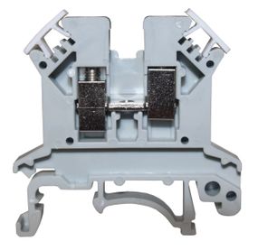 Клема КНГ-UK2.5 32А 0.2-2.5мм2 гвинтова сіра набірна на DIN-рейку без маркера без кришки Ny95505462