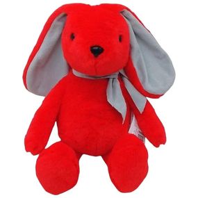 Детская мягкая игрушка "Зайчик" МС 080501-20 красный