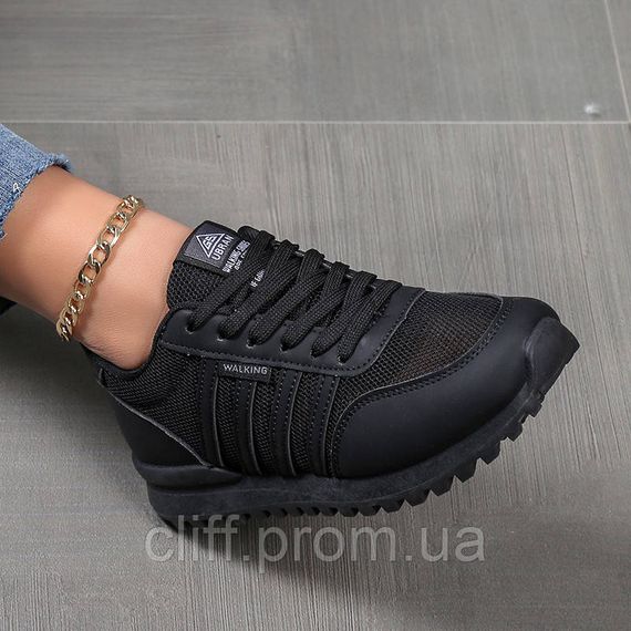 Жіночі літні кросівки сітка GIPANIS (Чорні) | Зображення 5