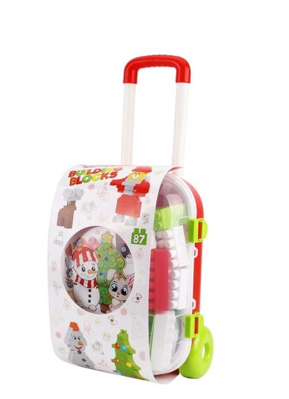 Конструктор 8805 Technok Toys, "Новий рік", 87 елементів, у валізі (4823037608805)