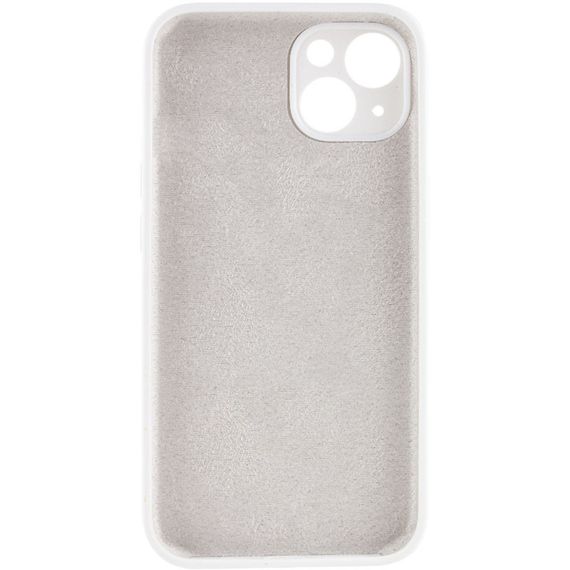 Чохол Silk Full Camera Protective (AA) NO LOGO для Apple iPhone 13 mini (5.4") Білий / White | Зображення 1