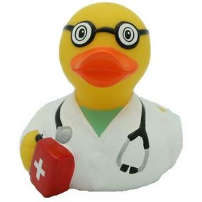 Игрушка для ванной Funny Ducks Врач утка (L1859)