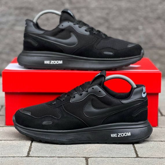 Кросівки Nike текстиль/замш колір чорний | Зображення 3