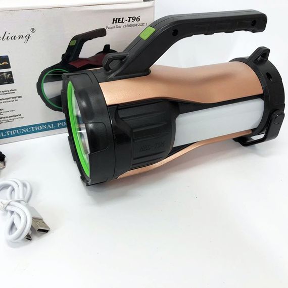 Акумуляторний ліхтар кемпінговий T96-LED-COB, Кемпінговий світильник, Акумуляторна лампа GC-336 для кемпінгу | Зображення 7