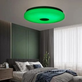 38см светодиодный RGB потолочный светильник bluetooth + пульт дистанционного управления