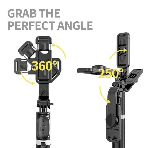 Селфі палиця, трипод, підставка для селфі SelfieShow Selfie Stick Tripod, Штатив selfie stick, монопод | Зображення 3