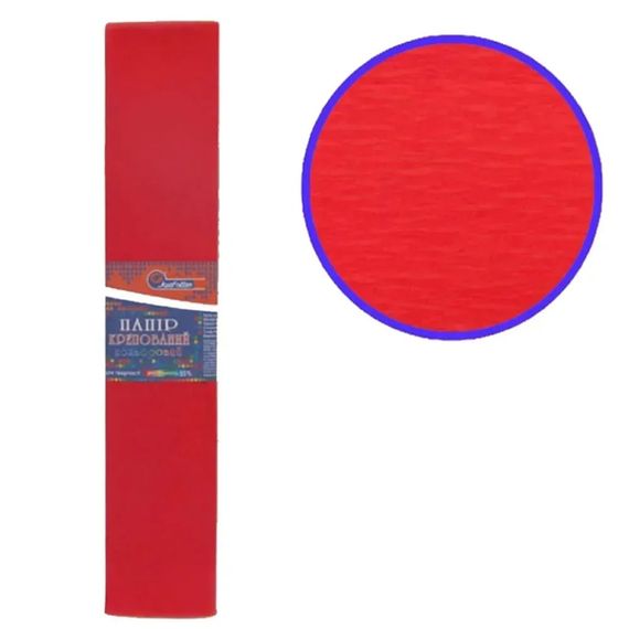 Гофропапір "Червоний" Josef Otten KR35-8001, 50х200 см, 35 ​​% | Зображення 1