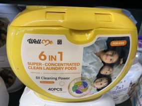 Капсулы для стирки WellMe 6 в 1 - 40 шт, 400 г