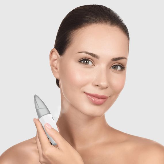 Зволожувач для шкіри обличчя GESKE Facial Hydration Refresher 4 in 1 gray, Білий | Зображення 3