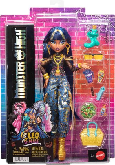Кукла Монстр Хай Клео де Нил с аксессуарами Оригинал Mattel Monster High Cleo De Nile Клеопатра | Зображення 1