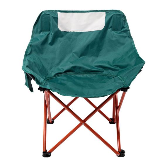 Розкладне крісло туристичне 47х58х70 см на природу для пікніка рибальське крісло з кишенею Зелене | Зображення 1