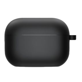 Силиконовый футляр с микрофиброй для наушников Airpods 4