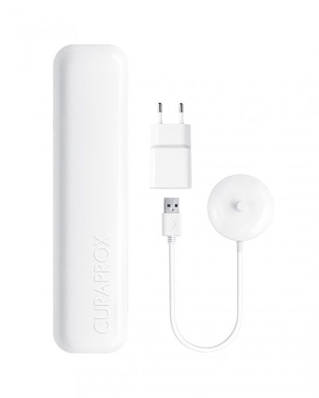 Звукова щітка Curaprox CHS EASY "Hydrosonic Easy". Комплект: 3 режими роботи, 1 насадка, тревел-кейс, зарядний пристрій. | Зображення 2
