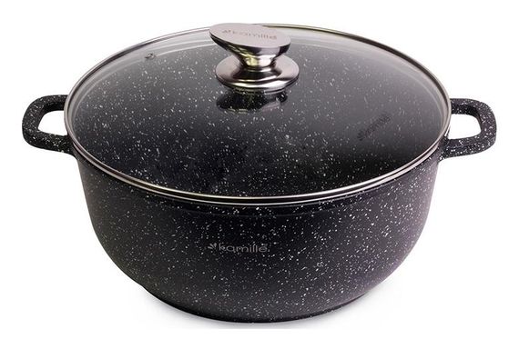 Каструля Kamille Landes 2.3л з литими алюмінієвими ручками
