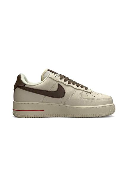 Жіночі кросівки  Air Force 1 Winter Beige Brow, В'єтнам, хутро | Зображення 6