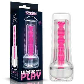 Мастурбатор - Lumino Play Masturbator Pink Glow 8.5" Sex Aura