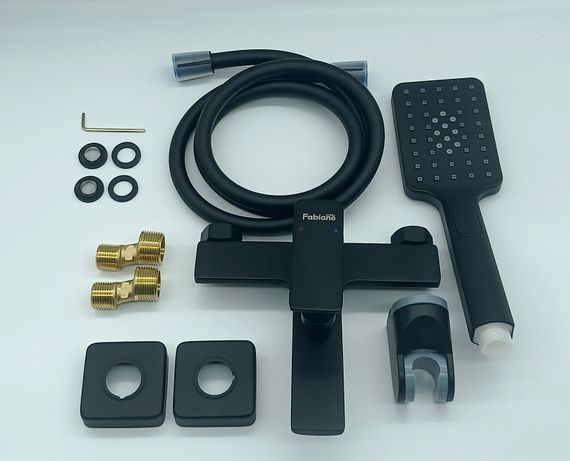 Змішувач для ванни Fabiano Lupo 18401 Black 8231.403.1518 | Зображення 4