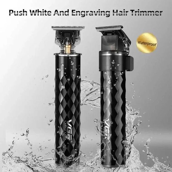 Триммер беспроводной VGR V-170, Машинка для стрижки волос беспроводная, Бритва HR-163 для бороды | Зображення 2