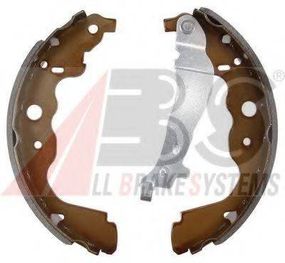 Колодка гальм. барабан. RENAULT DUSTER, SANDERO задн. (вир-во ABS) A.B.S. 9268 на DACIA DUSTER