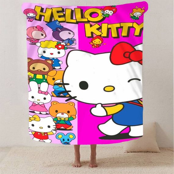 Плед 3D Hello Kitty 2813_B 13035 135х160 см | Зображення 1