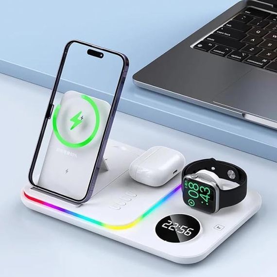 БЗП + годинник A82 4in1 White | Зображення 1