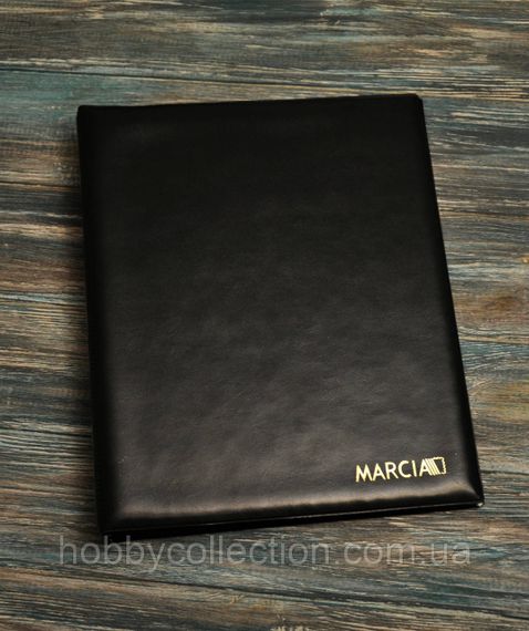 Папка-альбом 230*278*45 MARCIA для листів Optima - чорний | Зображення 1