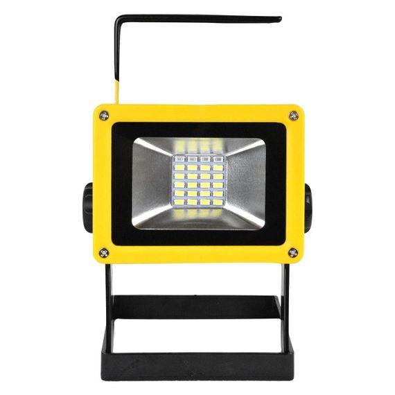 Прожектор переносной на аккумуляторе D15 / Кемпинговый аккумуляторный фонарь / LED лампа с ручкой | Зображення 3