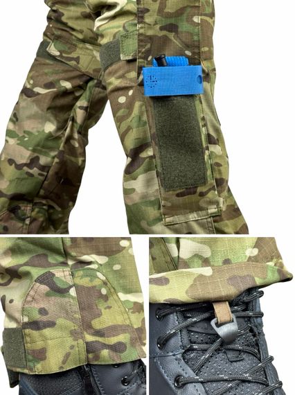 Тактичні штани з наколінниками Raptor Pro Gen 2 FLEX Мультикам 50/3 | Зображення 8