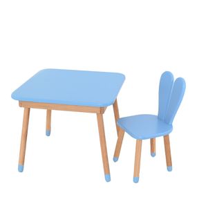 Дитячий стіл 04-025BLAKYTN-TABLE, зі стільчиком, синій