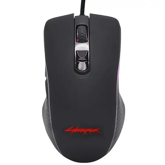 Мишка ігрова провідна WS CYBERPUNK CP100 USB на 7 кнопок з підсвічуванням RGB | Зображення 3