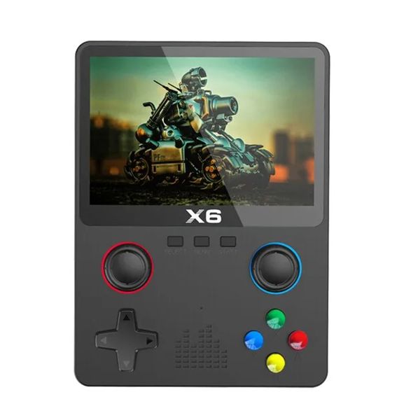 Ігрова портативна консоль X6 3,5 дюймовий монітор 1000 ігор XPRO (43813-X6_1016) | Зображення 4