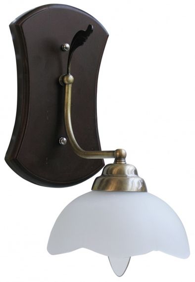 Бра настенное накладное деревянное кантри BKL-052W/1