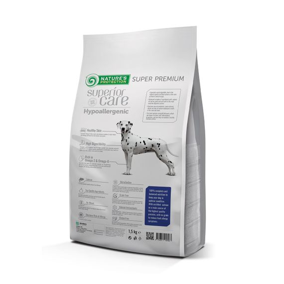 Nature's Protection Superior Care Hypoallergenic Grain Free Adult All Breed Сухий гіпоалергенний корм для собак 1.5 кг | Зображення 1