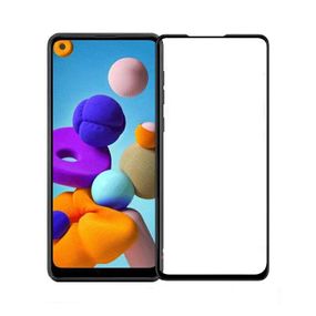 Захисне скло 2.5D на весь екран для Samsung Galaxy A21s