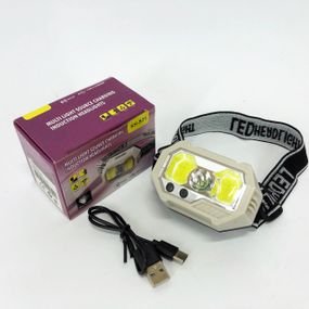 Тактический фонарь на голову SH-S31-XPE+COB(white+red), Яркий светодиодный мощный фонарь SO-41