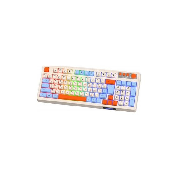 Клавіатура Maxxter KBGW-3C01-UA Wireless UA White (KBGW-3C01-UA) | Зображення 1