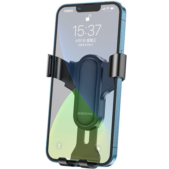 Автотримач Borofone BH74 Rock (air outlet) Black | Зображення 3